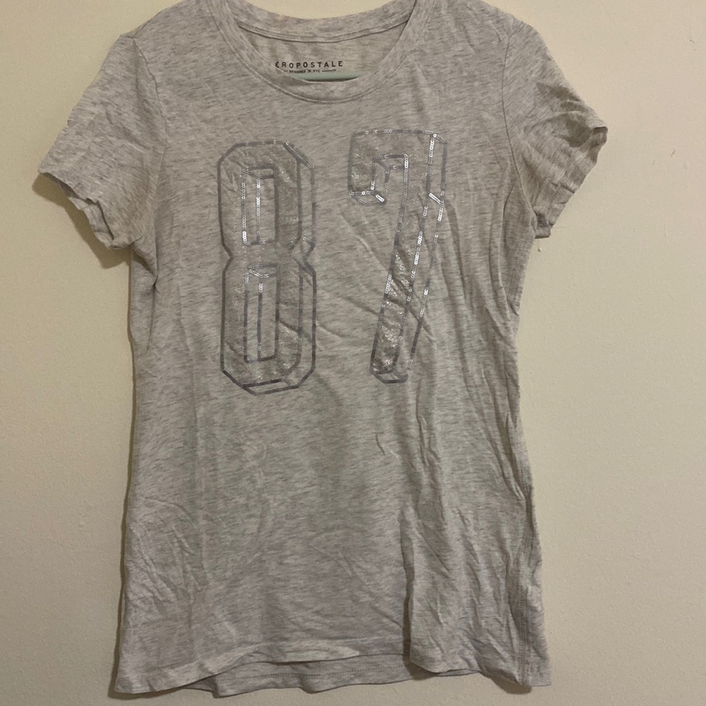 Aeropostale Grey Shirt Women L
